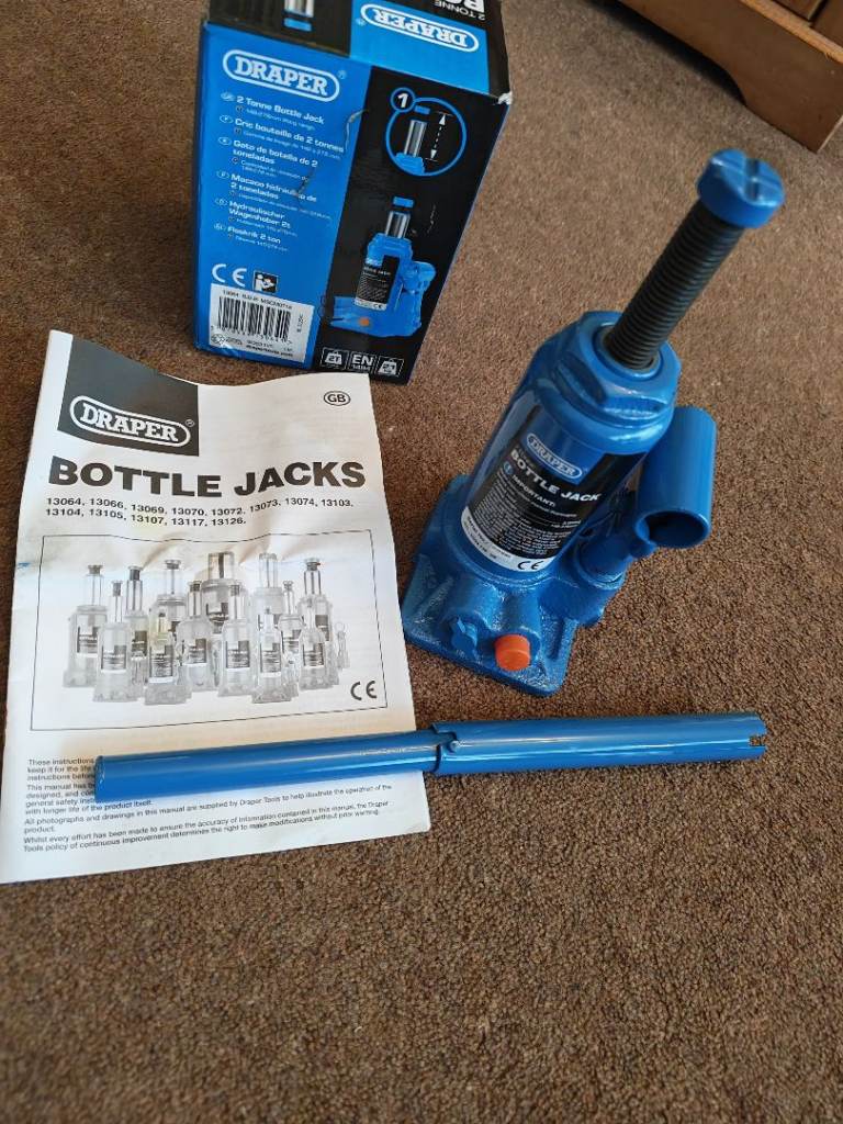 New Draper 2 tonne bottle jack