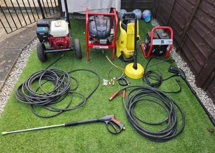 4x pressure washers can deliver 