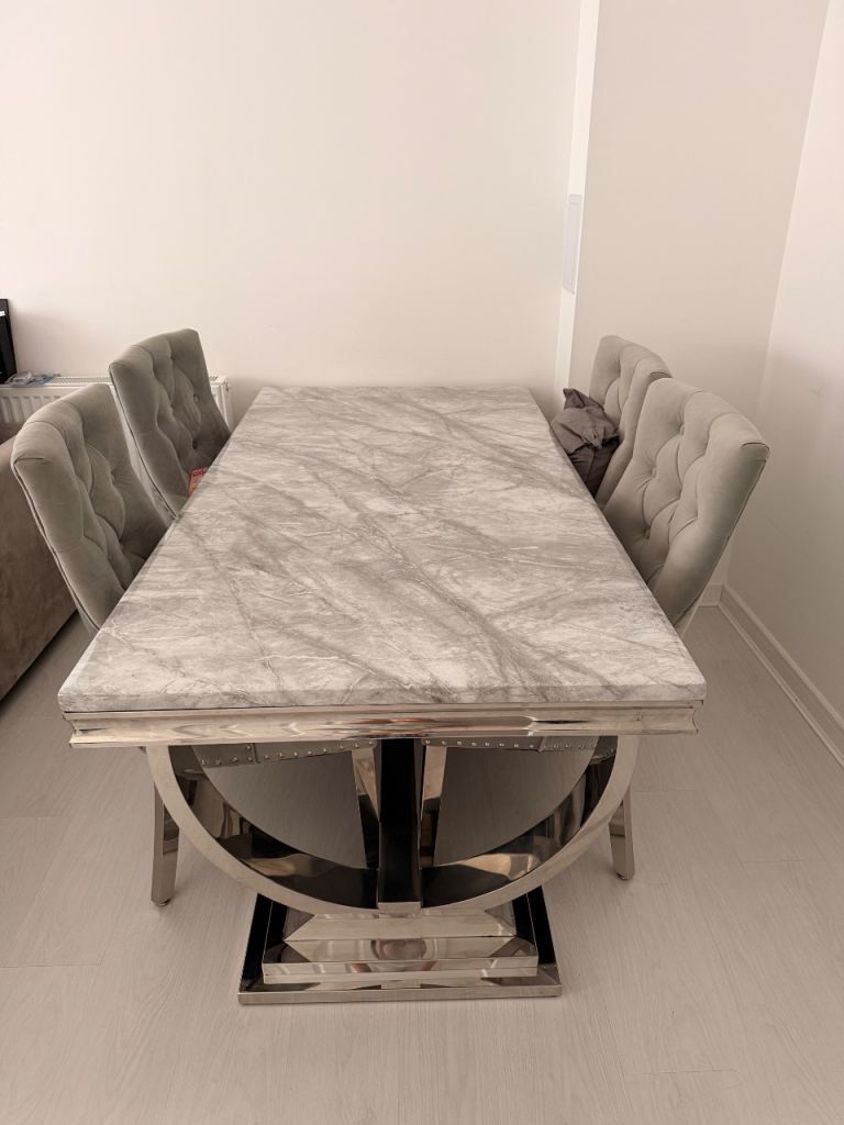Marble Table & Chair set