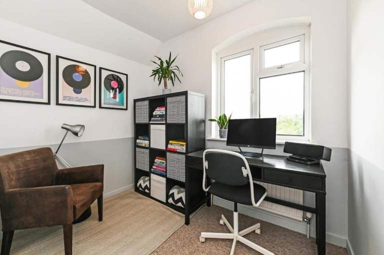 IKEA  KALLAX Shelving Unit Cube Storage/Bookcase free standing (includes desk and chair if wanted)