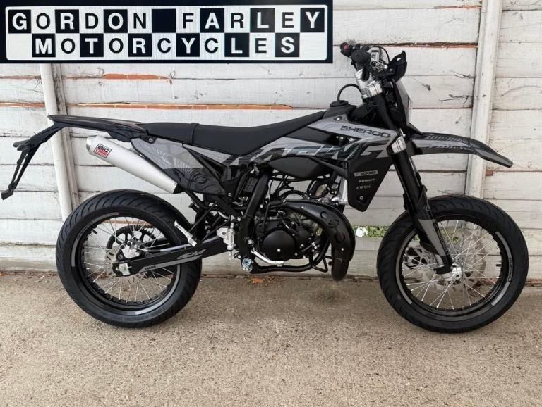 Brand New Sherco 50 SM-RS Blackmoon Supermotard. 50cc Supermoto ***ONLY 1***