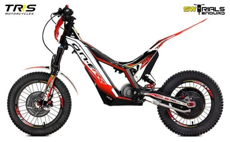 2026 TRS On-E RR 16 Kids Electric Trials Bike - Children's Off-Road MX Fun Quiet