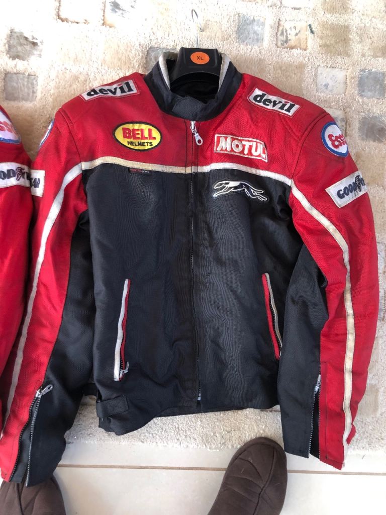 Textile motorbike jackets 