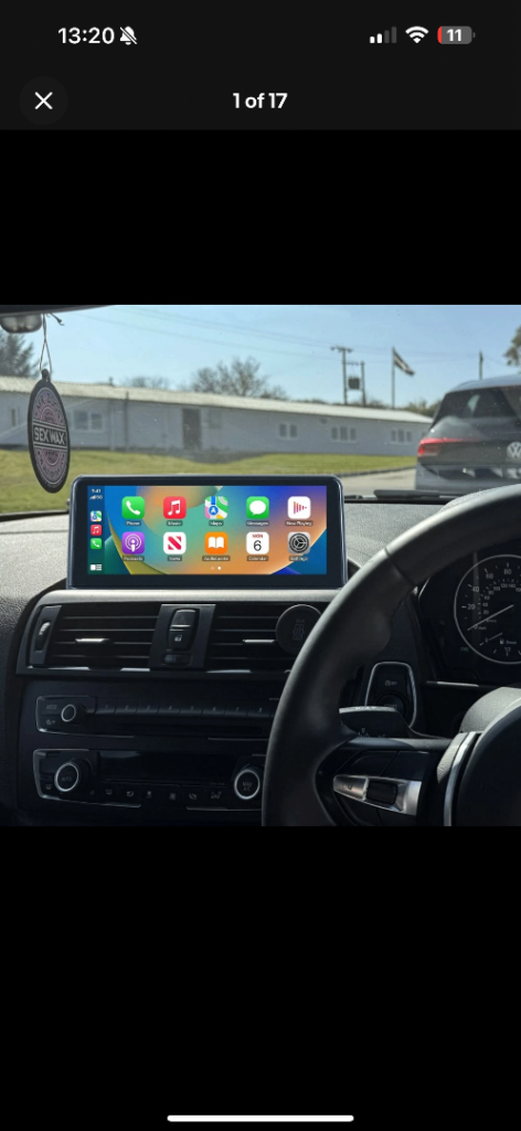 BMW 1 series screen f20 android hands free
