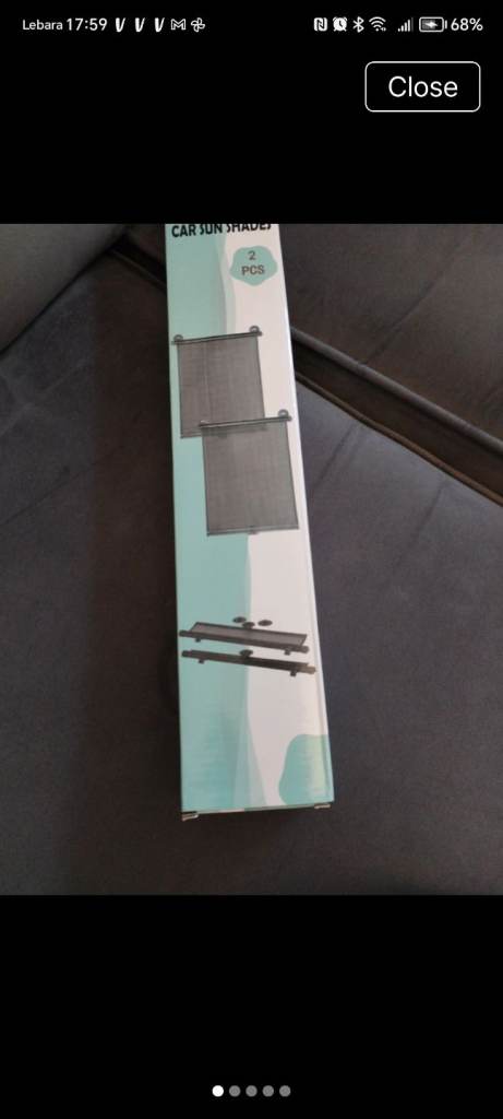 2x Car Sun Shades – New & Boxed