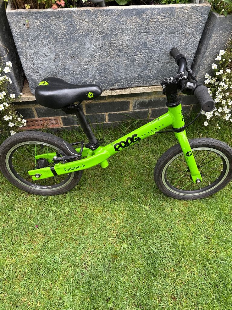 Frog balance bike 14in wheels