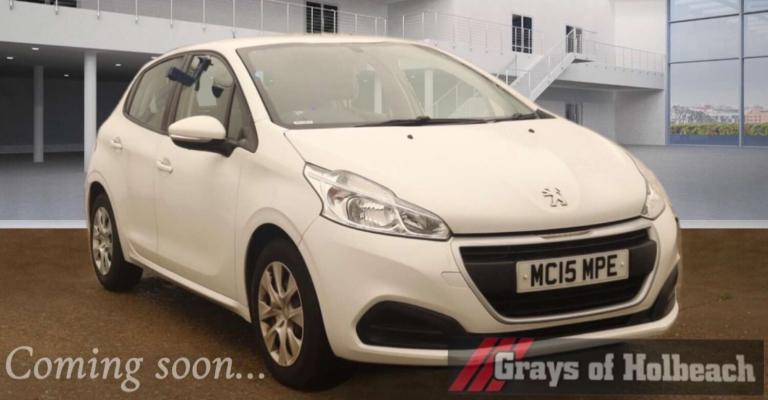 2015 Peugeot 208 1.0 208 Access A/C 5dr Hatchback Petrol Manual