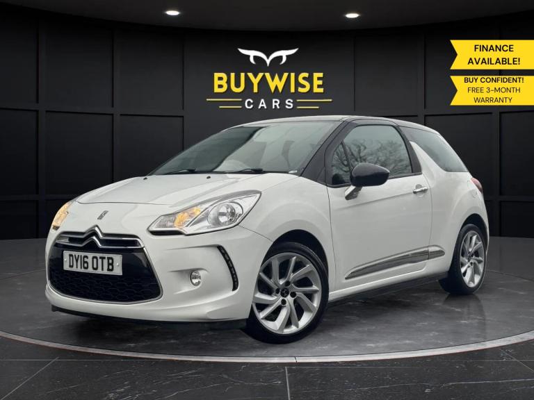 2016 DS Automobiles DS 3 1.2 PureTech 110 DStyle Nav 3dr HATCHBACK Petrol Manual