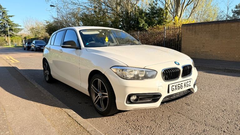 BMW Series 1 White 2016 1.6 Petrol Manual