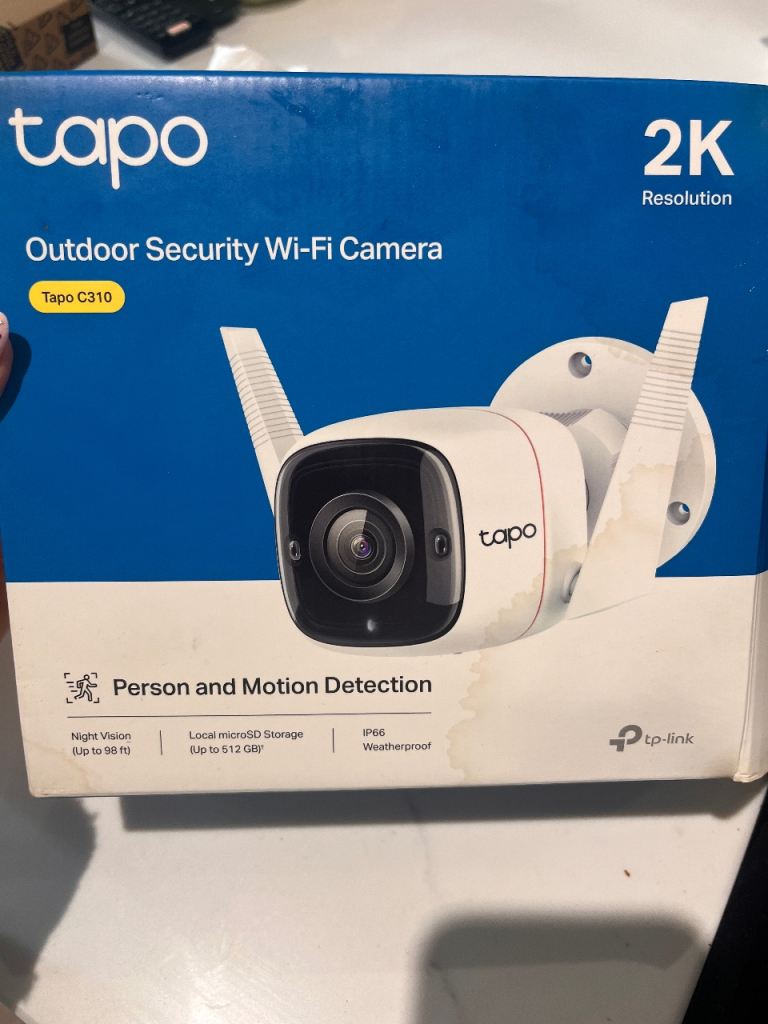 Tapo outdoor security camera 