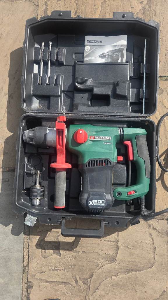 Parkside PBM 1500-A1 Hammer Drill – As Good As New