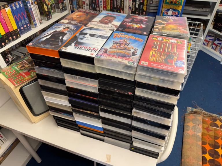 136x X Rental VHS Video Tapes –  all Films/Movies