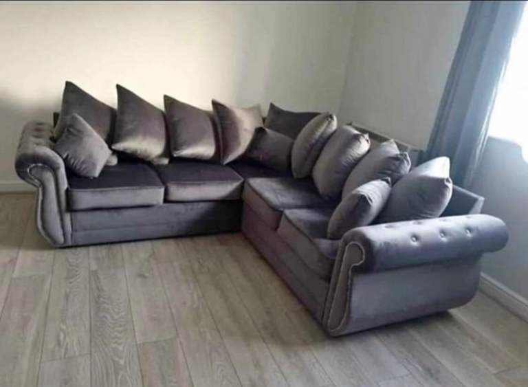 Stylish Ashwin 3 2 Seater Sofa L Shape Sofa With Cushion 