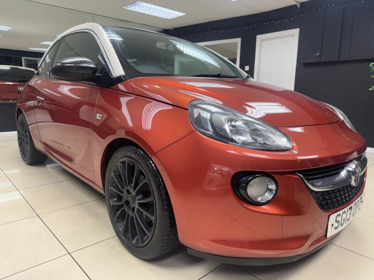 2013 Vauxhall ADAM 1.2i Glam 3dr HATCHBACK Petrol Manual