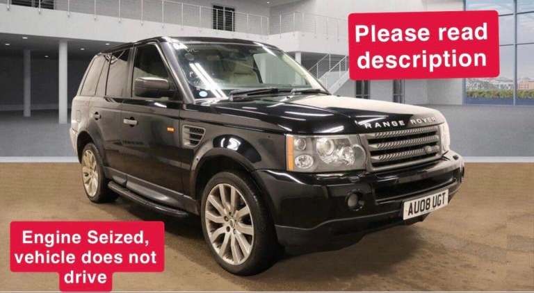LAND ROVER RANGE ROVER SPORT 2.7 TD V6 HSE Station Wagon 5dr (black) 2008