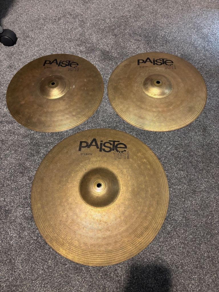 Paiste cymbals 