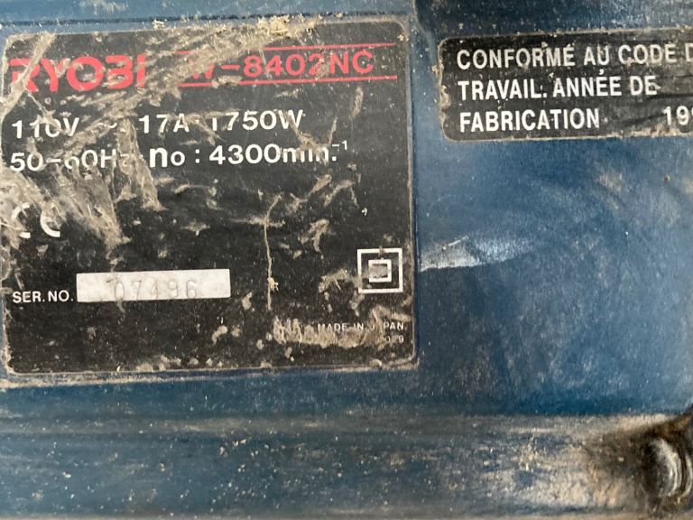 Ryobi Ripsaw and 110volt Transformer 