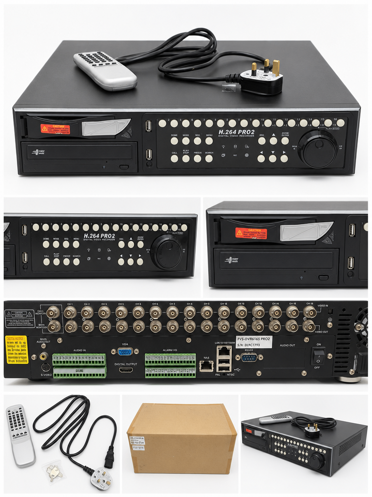 Network Video Recorder (NVR) – Ideal for Home & Business Security