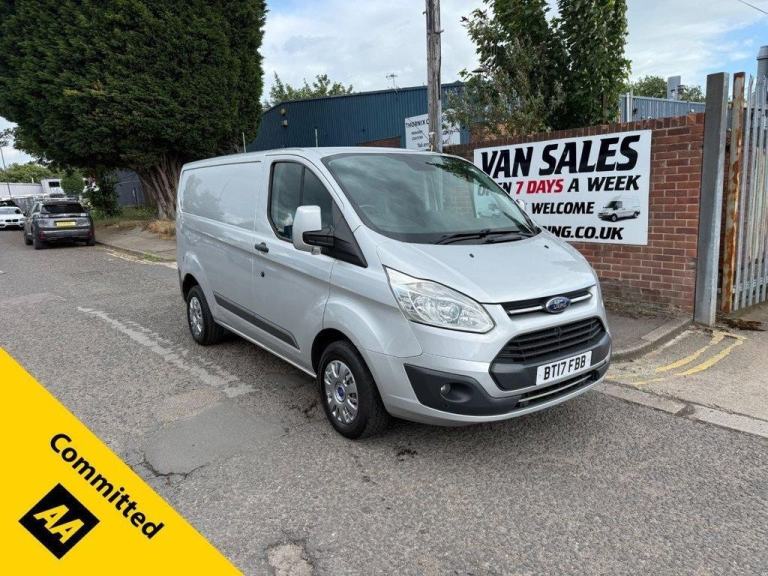 2017 17 FORD TRANSIT CUSTOM 2.0 TDCI 270 TREND PANEL VAN 5DR DIESEL MANUAL L1 H1