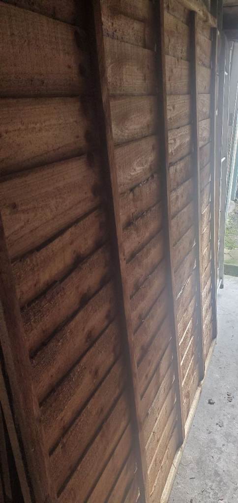 2 new 6ft x 6ft fence panels