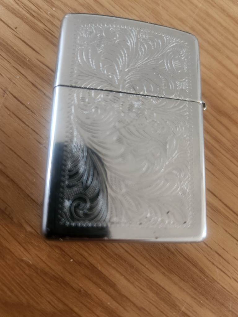 Genuine Zippo windproof lighter made in the USA.