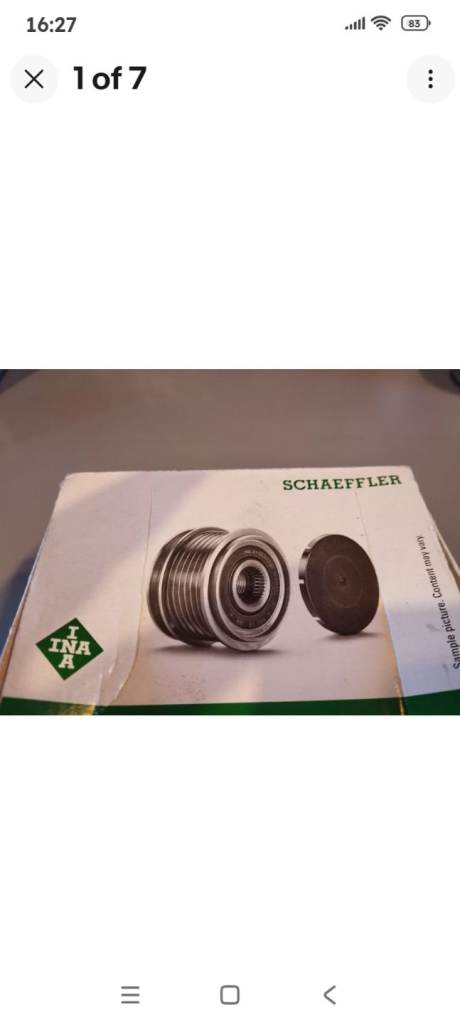 Hyundai IX35 2.0D Alternator Clutch Freewheeling Pulley (2006 Onwards)