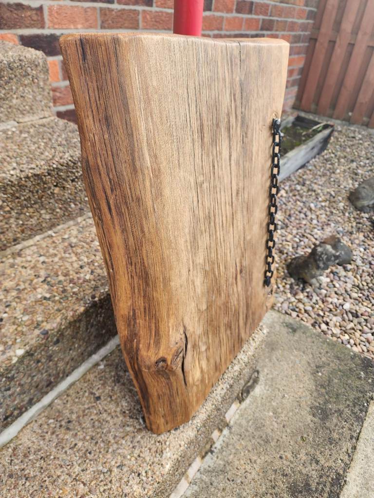 image for Large Thick Solid Oak Slab