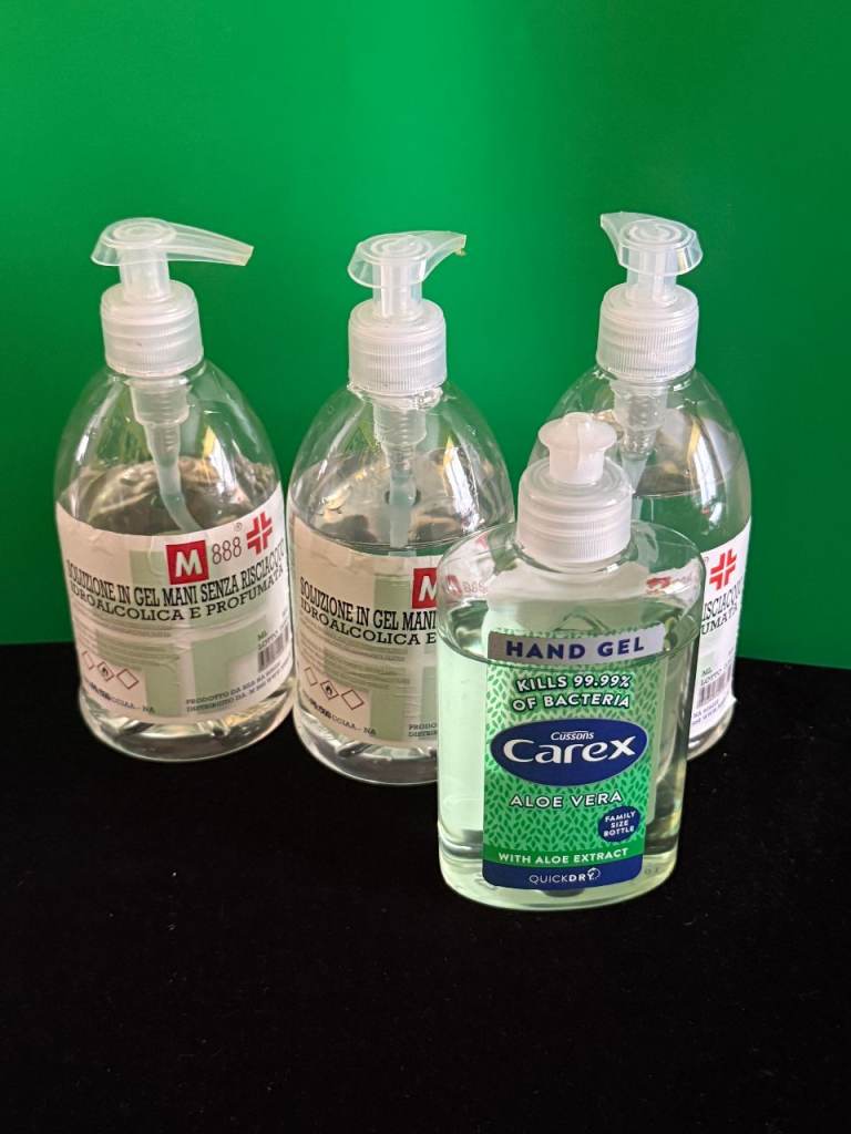 Expired hand gel 70% alcohol, good for DIY FREE on collection