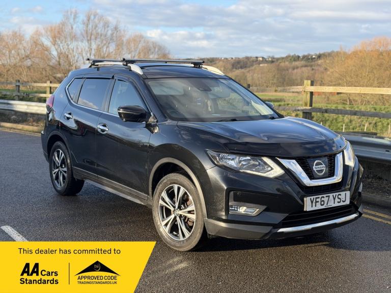 2017 NISSAN X-TRAIL 1.6 DCI N-CONNECTA 4WD BLACK 7 SEATER NEW SHAPE EURO 6 ULEZ