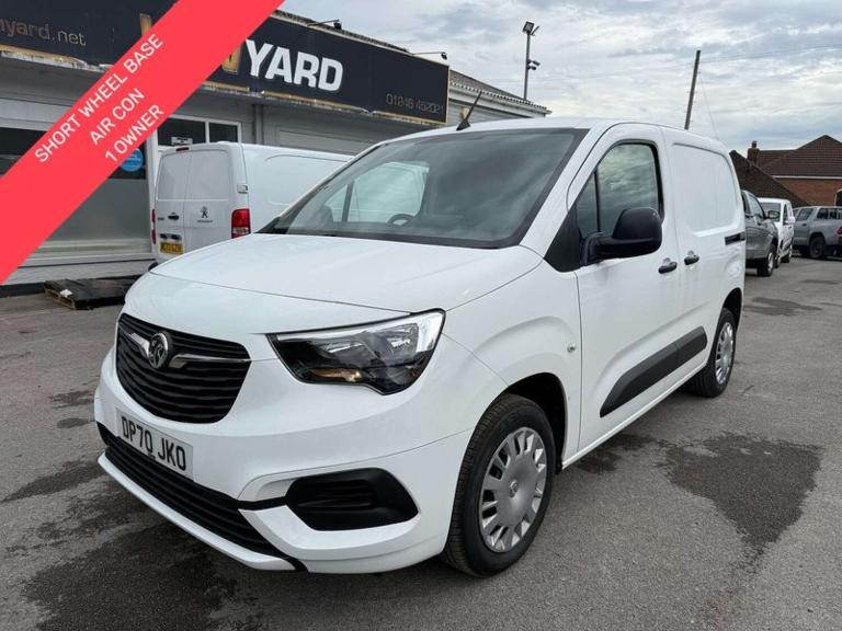 2020 Vauxhall Combo 2300 1.5 Turbo D 100ps H1 Sportive Van PANEL VAN DIESEL Manual