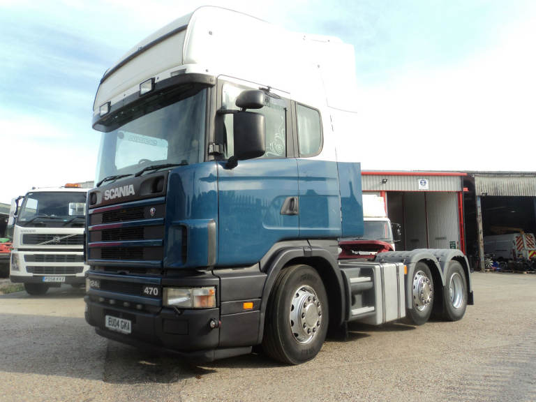 Scania R124 470, Topline, Classic spec, Leather, Retarder, Twin tanks