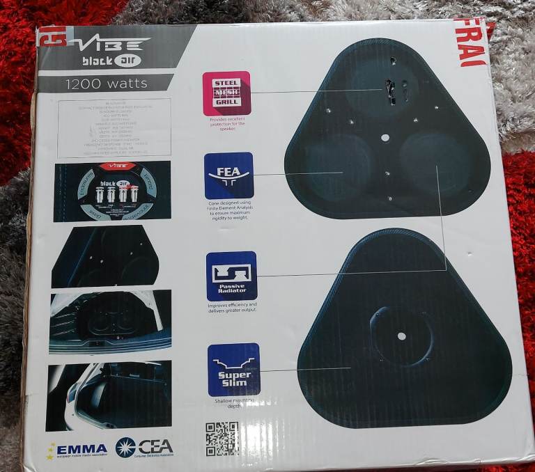 Vibe subwoofer + vibe amplifier 