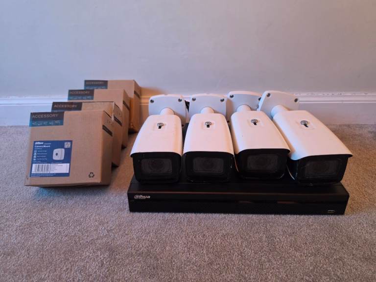 Dahua CCTV System – NVR + 4 × 5MP WizMind Cameras