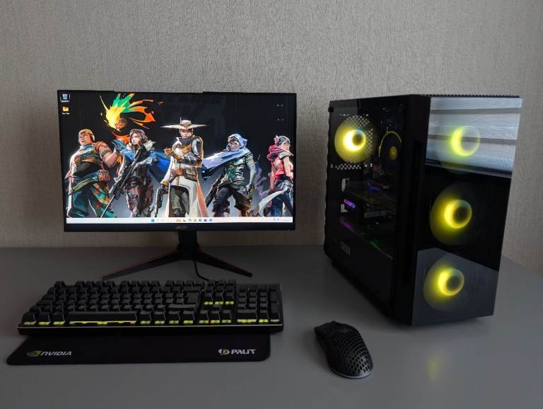 Full Setup AMD Ryzen Gaming PC | MSI | Gigabyte | Corsair | Gaming Monitor 