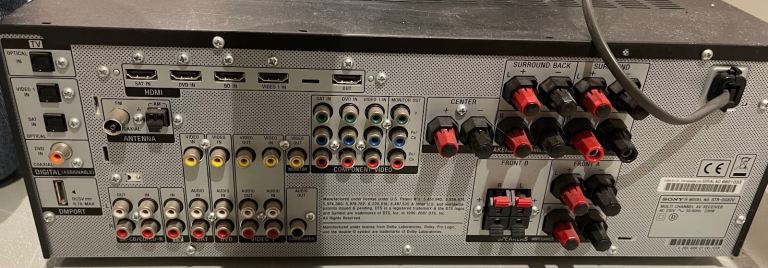 Untested - Sony STR-DG820 7.1-Channel Dolby TrueHD AV Receiver