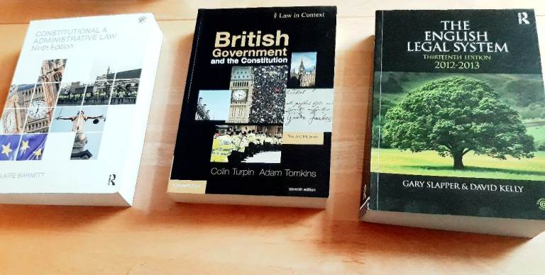 Legal books - suitable for school/college/university/professional purposes
