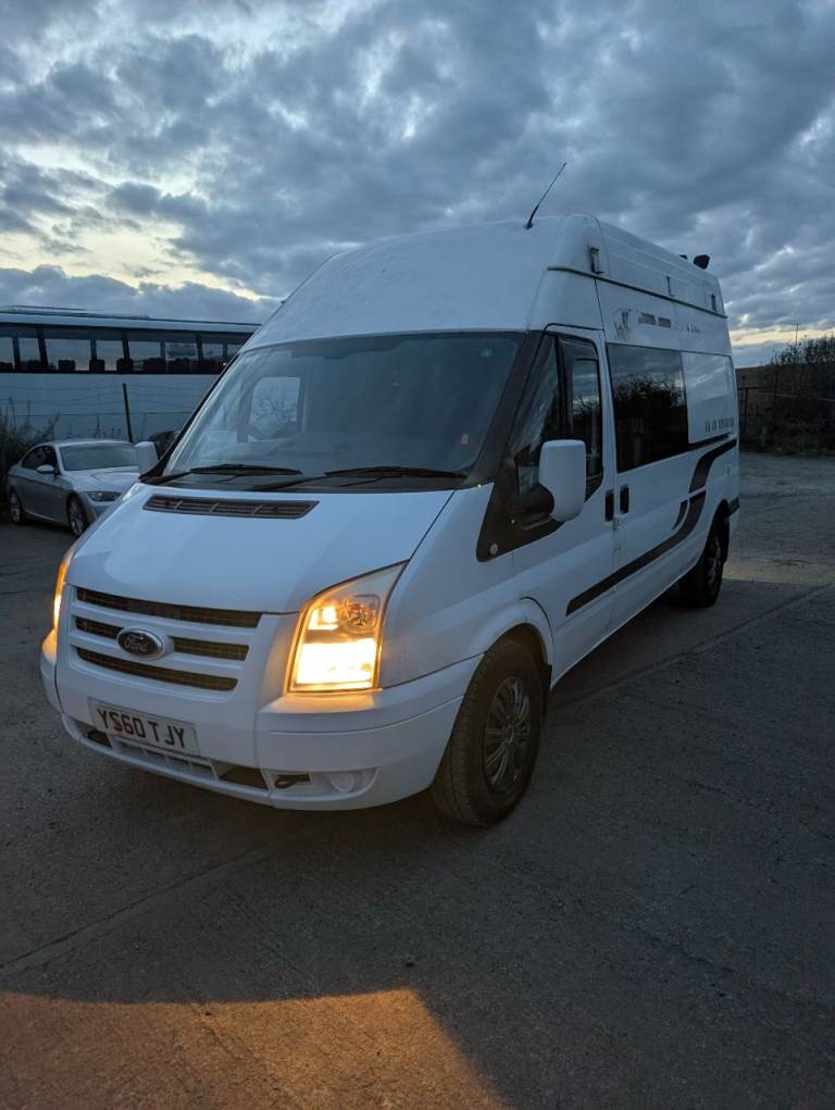 FORD TRANSIT 115 T 350 RWD CAMPER VAN EURO 4 MOT AND TAX