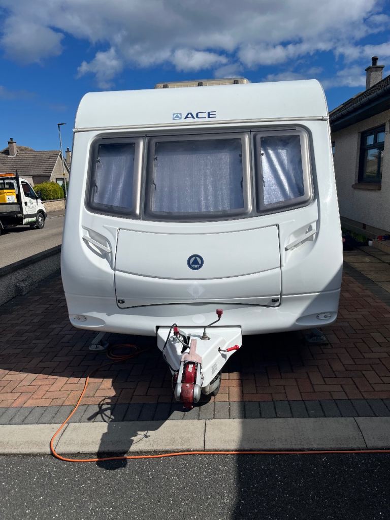 Ace Jubilee Globetrotter 4 berth caravan 