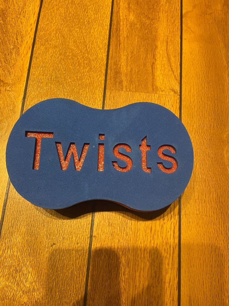 Twists hair sponge 