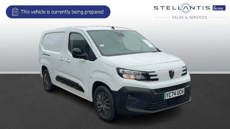 2024 Peugeot Partner 100kW 52kWh Asphalt Van Auto PANEL VAN ELECTRIC Automatic