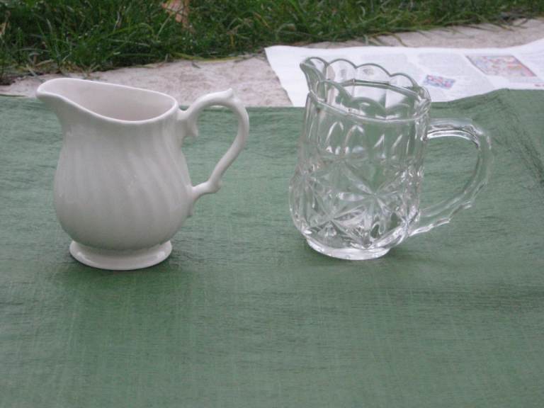 2 Milk or Cream Jugs: £2.00 Each