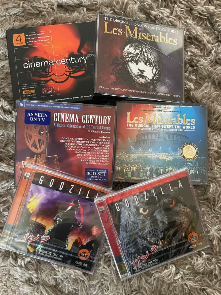 60 CDs from Shows and Films