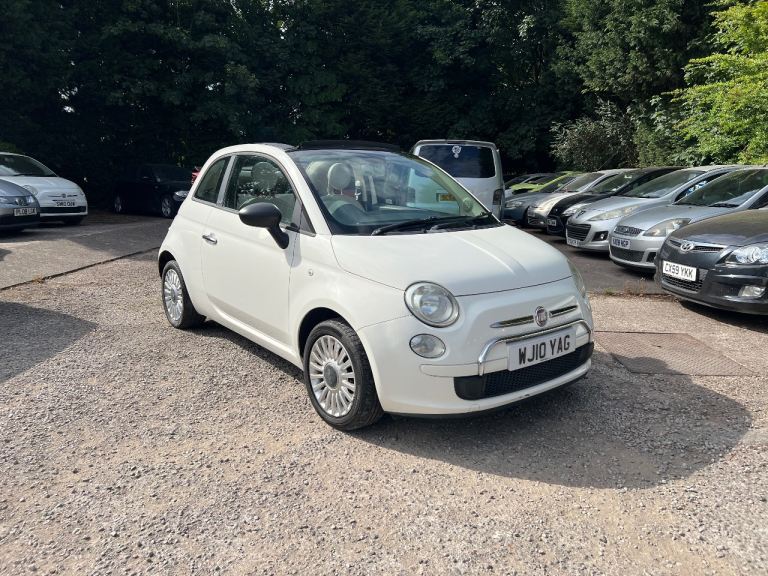 Fiat, 500, Convertible, 2010, Manual, 1242 (cc), 3 doors