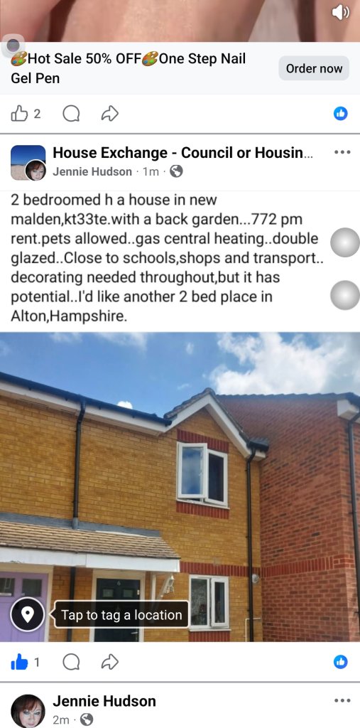 Swap to alton,hants wanted