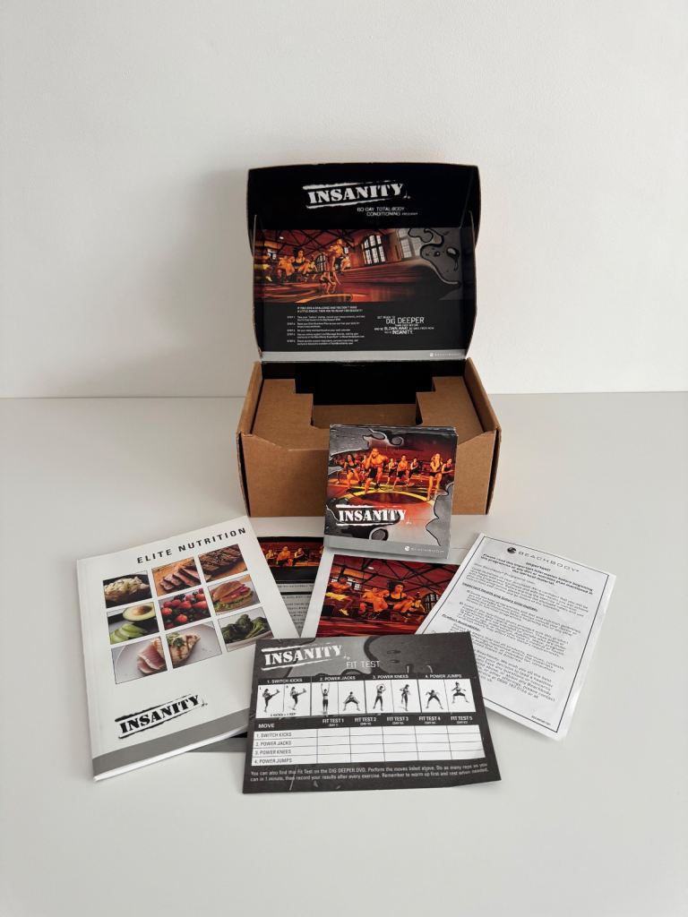 Insanity BeachBody Workout DVD Set