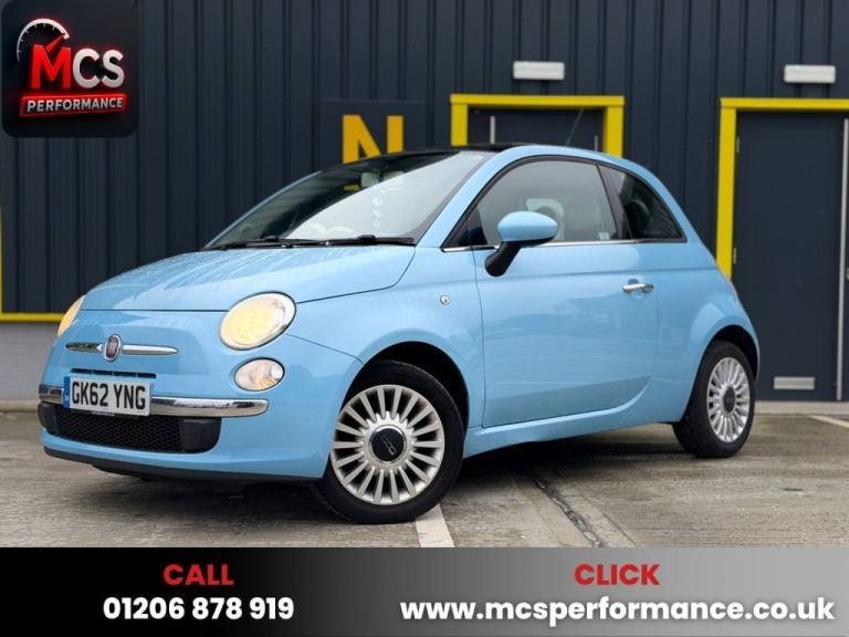 2012 Fiat 500 1.2 Lounge Hatchback 3dr Petrol Manual Euro 5 (s/s) (69 bhp) Hatchback Petrol Manual