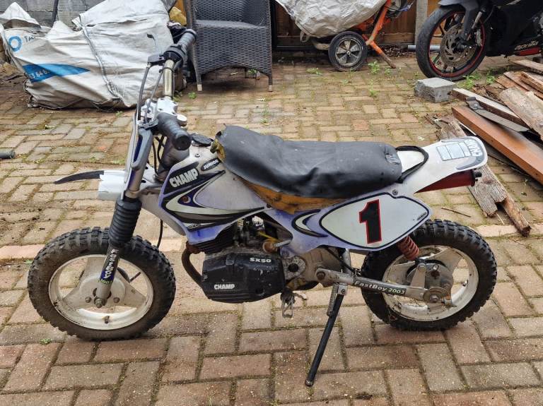 Champ Junior SX50 Mini Moto / Kids Dirt Bike – Spares or Repairs 