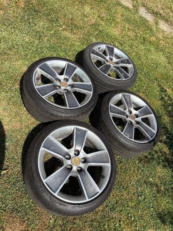 18” 5x108 Ford Mustang Rims With Tyres Mondeo Connect Focus