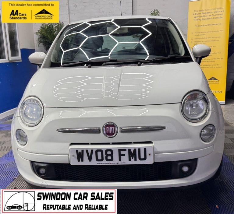 2008 Fiat 500 1.2 Sport 3dr HATCHBACK PETROL Manual