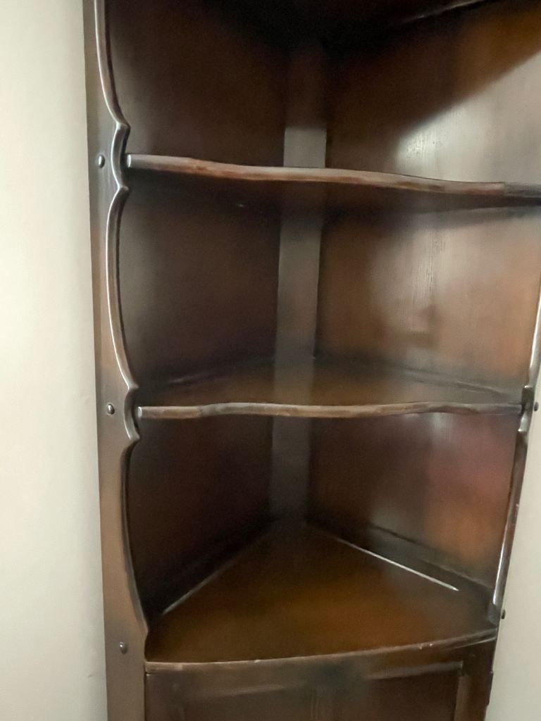 ERCOL Old Colonial Corner Cabinet 